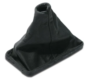 For C3 1968-1976 Corvette Shift Boot Black Leather Manual With Screws x2546 - Bild 1 von 2