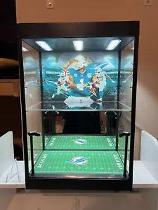 Tua, Tyreek Hill, Waddle Miami Dolphins vetrina personalizzata LED carte sportive - Foto 1 di 2