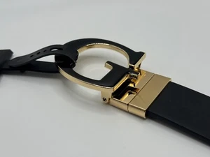 Gürtel Guess Herren S M L XL schwarz goldene Schnalle wendbar 11GO010015 UVP $ 49,50 neu - Bild 1 von 12