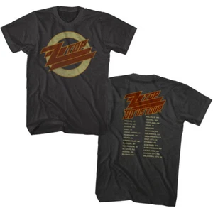 ZZ Top US Tour 1990 Men's T Shirt - Picture 1 of 8