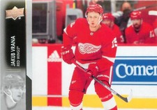 Jakub Vrana 2021-22 Upper Deck Hockey Series 1 Base Card #68 Detroit Red Wings