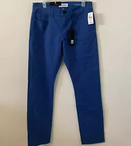 Pantalones de jean Russel ajustados rectos para hombre DL1961 talla 31x34 bolsillos azules ¡nuevos con etiquetas! - Imagen 1 de 12