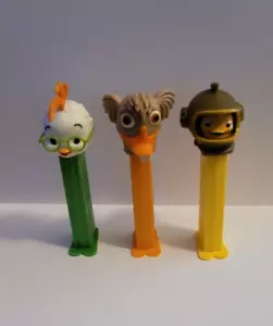 PEZ Disney SÜSSIGKEITENSPENDER Huhn Little KOMPLETTES SET von DREI 2005 - Bild 1 von 4
