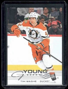 2025-26 Upper Deck Series 1 Tim Washe Young Guns RC #206 Anaheim Ducks - Picture 1 of 2