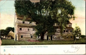 Postcard EPHRATA, PA. Cloister Buildings-The Brother House. A13 Tuck - Picture 1 of 2