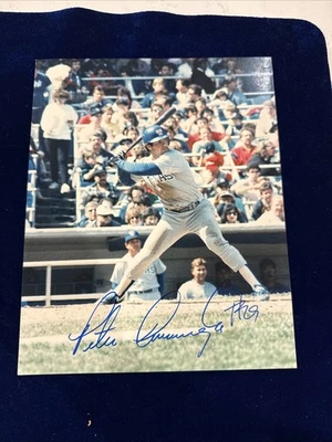 Pete Inky Incaviglia Autographed 8x10 Photo - Image 1 of 4