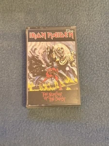 Iron Maiden the Number of the Beast Cassette Tape 1982 Fame EMI - Picture 1 of 3