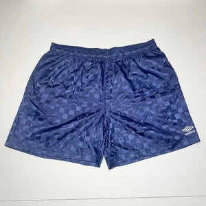 Pantalones cortos de fútbol a cuadros Umbro Premier azules para hombre talla XXL a cuadros - Imagen 1 de 17