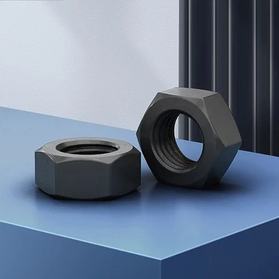 Sechskantmutter Kohlenstoffstahl Oberfläche vernickelt Klasse 4 Hochfest M2 - M5 - Bild 1 von 4