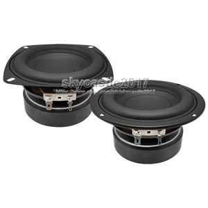 1pcs Altoparlante audio super basso 4" pollici 4/6/8Ohm 40W altoparlante subwoofer stereo - Foto 1 di 10