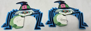 2 Vintage 1980 Pfeife Spinne Halloween Spielkameraden Waben Taschentuch Deko - Bild 1 von 6