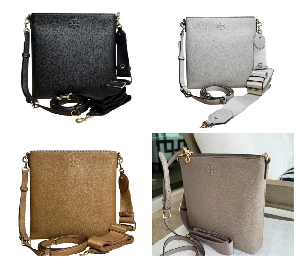 Tory Burch Women's Thea Swingpack Pebbled Leather Crossbody Shoulder Bag - Image 1 of 1