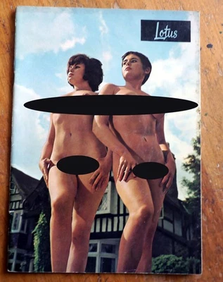 Vintage Lotus Magazine uncensored George Harrison Marks - Image 1 of 4