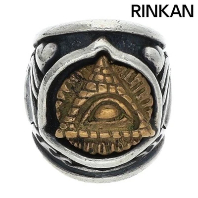 Bill Pared Cuero Cúpula con Ojo ANILLO JEFF DECKER 100 Piezas Pirámide Plata Usado 5fd Foto 1 de 4