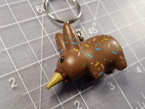 Kozik Kidrobot BITE SIZED LABBIT Vinyl Keychain Ice Cream Cone B60 - Picture 1 of 7