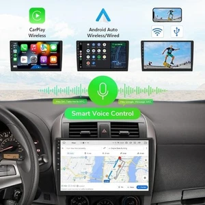 Eonon 10.1" 2 Din Android Car Stereo–Wireless CarPlay & Android Auto, QCM6125 - Picture 1 of 11