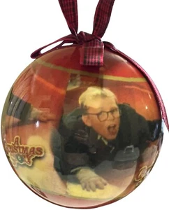 TM & Turner Co. A Christmas Story runder Kunststoff Weihnachtsschmuck 3,5" - Bild 1 von 7
