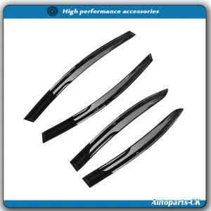 NEW Window Rain Guard Visors Black For 2006-2011 Honda Civic Sedan 4 Door - Bild 1 von 8