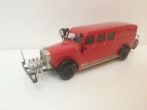 1/43 Fire Engine Mercedes Benz Dresdner Motorspritze LF-25 (1950) Handmade - Picture 1 of 4
