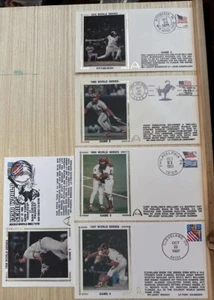 World Series Gateway Cachet Covers Assorted Lot Of Five FDC - Picture 1 of 4