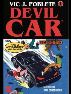 Cómics de terror filipino/tagalo de Filipinas 2023 Devil Car (edición Grindhouse) - Imagen 1 de 7