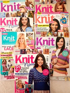 7 x KNIT NOW, U.K. Knitting Magazines - BRAND NEW / UNUSED - Picture 1 of 8
