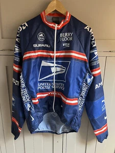 Nike USPS 2004 Herren Vintage Team Fahrradjacke | Blau/Weiß/Rot | Large | Selten - Bild 1 von 6
