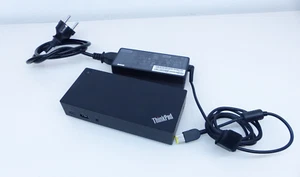Lenovo ThinkPad USB-C Dock 40A9 Dockingstation mit AC Adapter 90W #B - Bild 1 von 5