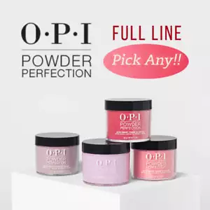 OPI Powder Perfection Dip Powder 43g / 1.5 oz All Colors Updated - Pick Any. - Picture 1 of 209