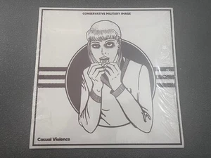 Conservative Military Image “Casual Violence” LP 1st Press Rixe Templars Haywire - Picture 1 of 5