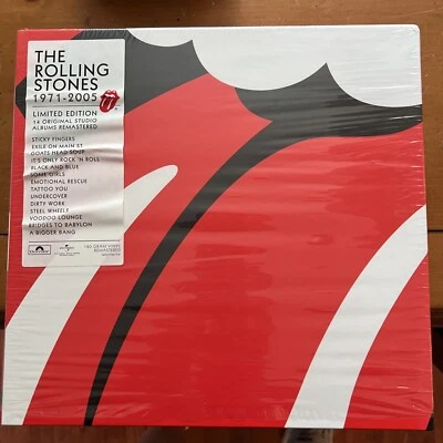 ROLLING STONES 1971-2005 Limited Ed 14 ORIGINAL ALBUMS BOX SET LIKE NEW vinyl Lp - Image 1 of 4