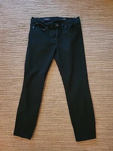 J. Crew Toothpick schwarze Wildlederjeans Damengröße 31 - Bild 1 von 6