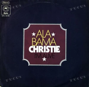 Christie - Alabama 7in 1974 (VG/VG) .* - Picture 1 of 1
