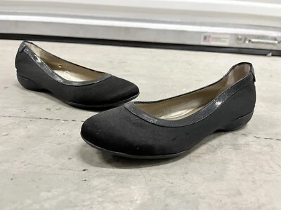 Zapatos planos de ballet Taryn Rose negros sin cordones para mujer talla 6 envío gratuito Foto 1 de 4