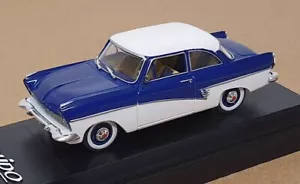 Solido 1/43 Scale 4582 - 1957 Ford Taunus Coupe 17M - Blue/White - Picture 1 of 5