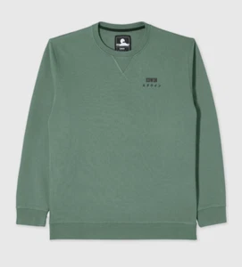 EDWIN BASE CREW SWEAT - BLUE SPRUCE - MEDIUM - RRP £74.95 - Picture 1 of 3