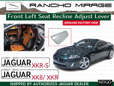 Nuevo Genuino Jaguar XK XKR Asiento Delantero Izquierdo Reclinable Ajuste Palanca C2P6559 OEM Foto 1 de 4