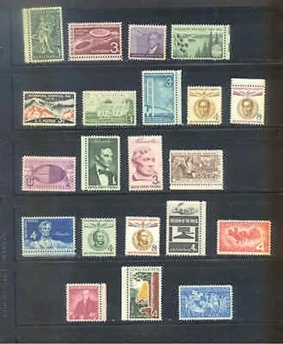 US 1958 Commemoratives Year Set with 21 Stamps MNH - Image 1 of 1
