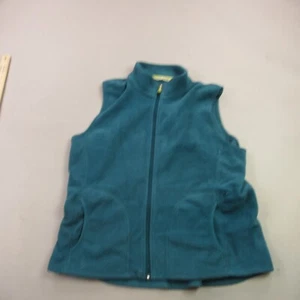 Woolrich Vest Womens XL Sleeveless Full Zip Outdoors Lightweight Blue - Picture 1 of 7