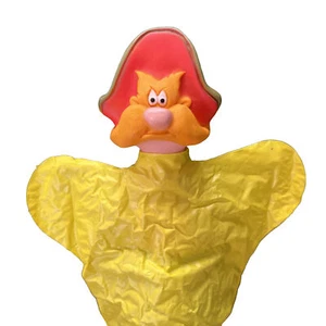 Warner Bros Handpuppe WB Seven Arts Vintage Yosemite Sam Looney Tunes Vinyl - Bild 1 von 7