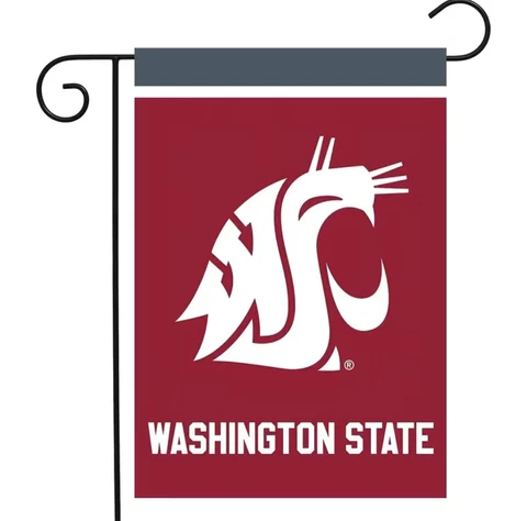Washington State Garden Flag College Garden Flag & Yard Banner Double Sided Cover
