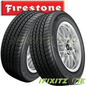 2 Firestone All Season Tires 205/70R15 96T With 65000 Mileage Warranty