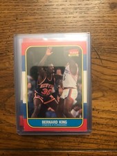 Bernard King 1986 Fleer Basketball Card