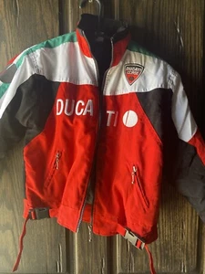 Ducati Corse YOUTH Large Jacket Racing Motorbike Outerwear Rare - Picture 1 of 7