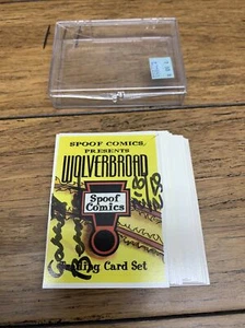 Autograph 218/250 Wolverbroad Spoof Comics Trading Card Set Complete 1992 CV JD - Picture 1 of 14