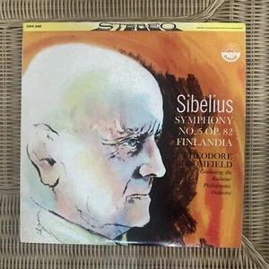 Sibelius Symphony No 5 op 82 Finlandia Bloomfield EVEREST SDBR-3068 LP - Picture 1 of 2
