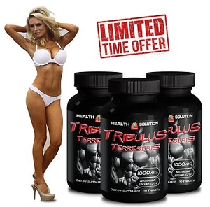 Male Enhancers Pump Tribulus Terrestris 1000mg 40% steroidale Saponine 3B,270Ct - Bild 1 von 6