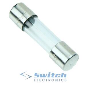 5x20mm Glass Fast Quick Blow Fuse 20mm Various Amps and Pack Sizes