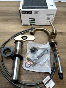 Delta 533LF-CZMPU Kayra 1.2 GPM Bathroom Faucet, Champagne Bronze *READ* - Picture 1 of 7