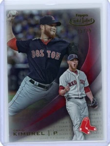 Topps Stadium Club Clase 3 2016 rojo #15 Craig Kimbrel #25/25 - Imagen 1 de 2